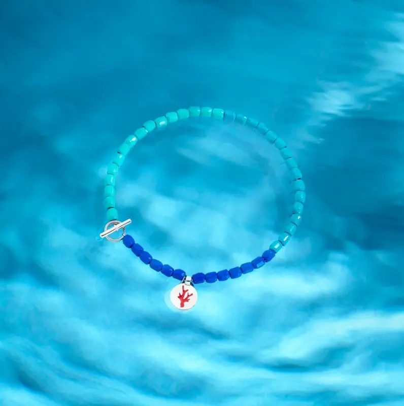 The Granelli Tēnaka Bracelet sea-emotions-bracciale-plastica-tenaka org